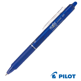 Penna sfera a scatto frixionball clicker 0,7mm blu pilot