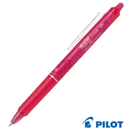 Penna sfera a scatto frixionball clicker 0,7mm rosa pilot