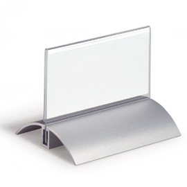 Portanome da tavolo 5,2x10cm de luxe durable