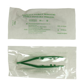 Pinzetta sterile monouso