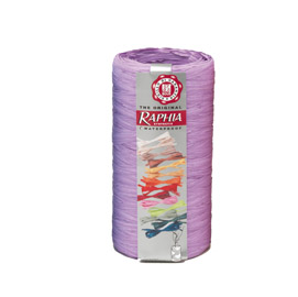 Pack nastro raphia syntetic 200mt lavanda 27 bolis