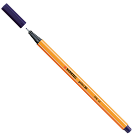 Pennarello stabilo point 88/22 blu notte