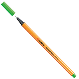 Pennarello stabilo point 88/033 verde neon