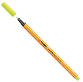 Pennarello stabilo point 88/024 giallo neon