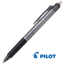 Penna sfera a scatto frixionball clicker 0,5mm nero pilot