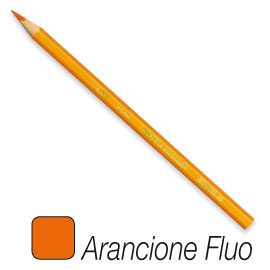 Pastello supermina monocolore fluo arancio 52