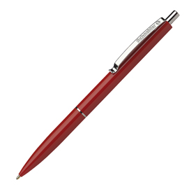 Penna a sfera a scatto k15 punta media rosso schneider