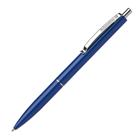 Penna a sfera a scatto k15 punta media blu schneider