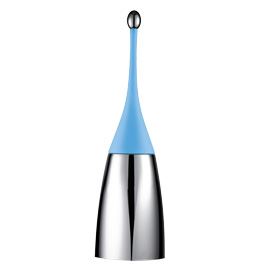 Portascopino azzurro soft touch