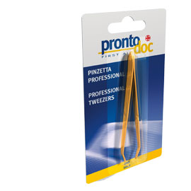 Pinzette professional in blister prontodoc