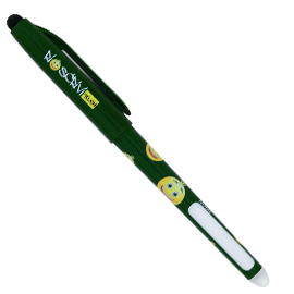 Penna sfera cancellabile riscrivi touch 0,7mm verde osama