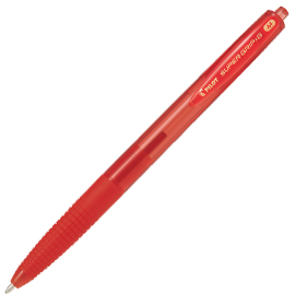 Penna a scatto supergrip g punta 1,00mm rosso pilot