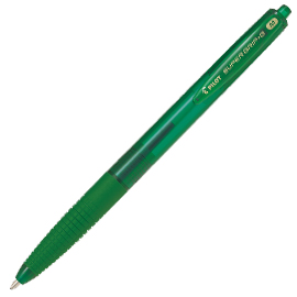 Penna a scatto supergrip g punta 1,00mm verde pilot