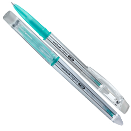 Penna sfera cancellabile uniball signo tsi 0,7mm verde uni mitsubishi
