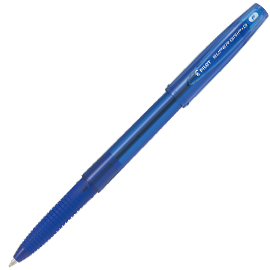 Penna a sfera supergrip g con cappuccio punta 0,7mm blu pilot