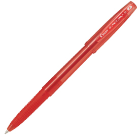Penna a sfera supergrip g con cappuccio punta 0,7mm rosso pilot