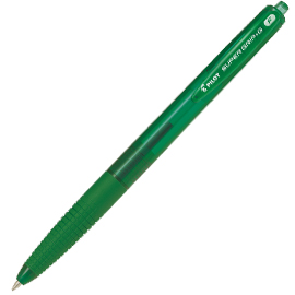 Penna a scatto supergrip g punta 0,7mm verde pilot