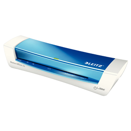 Plastificatrice ilam homeoffice a4 blu metal leitz