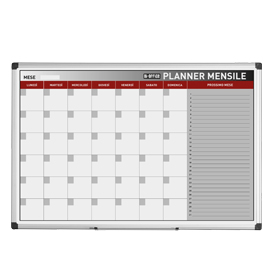 Planner magnetico mensile 90x60cm bi-office