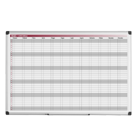 Planner magnetico annuale 90x60cm bi-office