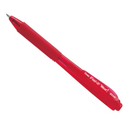Penna sfera a scatto feel it wow bx440 rosso 1.0mm pentel