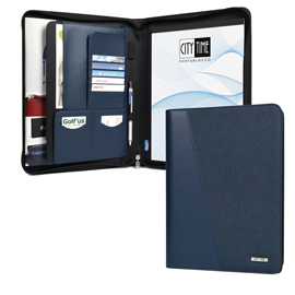 Portablocco citytime 25x34cm blu niji