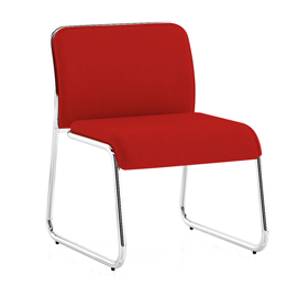 Poltroncina attesa rosso carosello fili di luce