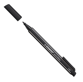 Pennarello point max punta 0,8mm nero stabilo