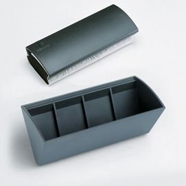 Porta marcatori magnetico con cancellino legamaster