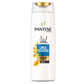 Pantene shampoo 3in1 linea classica 225ml