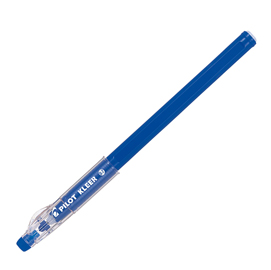 Penna a sfera cancellabile kleer 0.7mm blu pilot