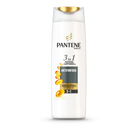 Pantene shampoo 3in1 linea antiforfora 225ml