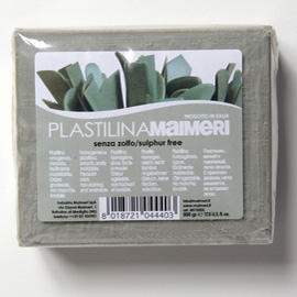 Panetto di plastilina 500 gr maimeri