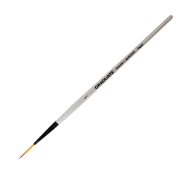 Pennello sintetico graduate punta lunga n.1 manico corto daler rowney