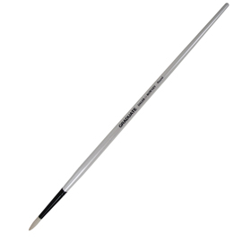 Pennello setola naturale graduate tondo lungo n.10 manico lungo daler rowney