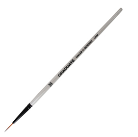 Pennello sintetico graduate extra fine n.10/0 manico corto daler rowney