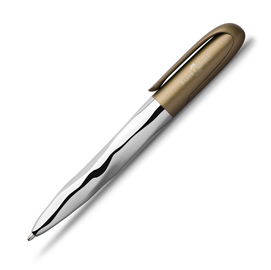 Penna a sfera n'ice oliva faber-castell