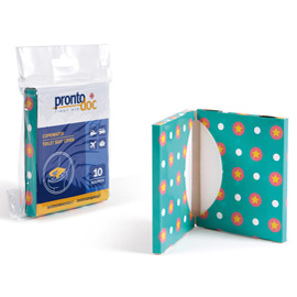 Pocket da 10 copriwater biodegradabili prontodoc