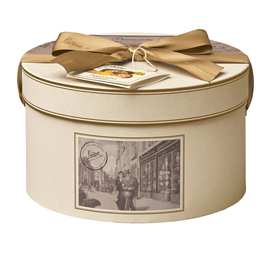 Panettone classico, tutto burro, in cappelliere 1000g loison