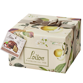 Panettone noel, linea frutta e fiori 1000g loison