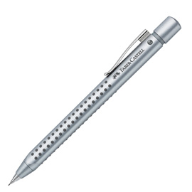 Portamine grip 2011 - mina 0,70 mm - fusto grigio - faber castell