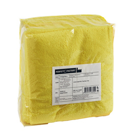 Pack 10 panni microfibra 40x40cm giallo ultrega perfetto
