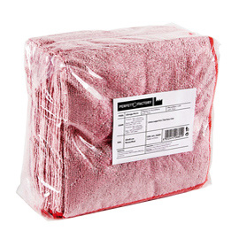 Pack 10 panni microfibra 40x40cm rosso ultrega perfetto