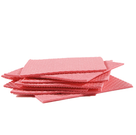 Pack 10 pannospugna aquos rosso perfetto