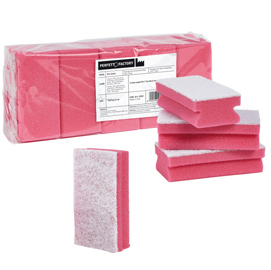 Pack 10 spugne rosso pro color perfetto