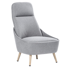 Poltrona memphis grigio chiaro