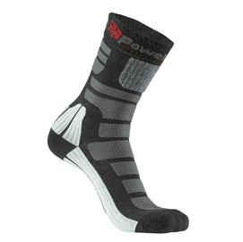 Pack 3 paia calze corte tecniche tg. L nero air u-power