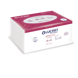 Panni beauty airtech per estetisti e parrucchieri - 43x77 cm - lucart - conf. 100 pezzi