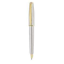 Penna sfera aldo domani - punta m - fusto silver - monteverde