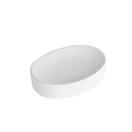 Portasapone linea mercurio - bianco - king collection